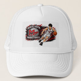 Monte Vista Basketball Anime Player Truckerhut  Truckerkappe