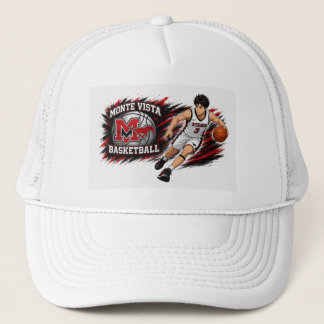 Monte Vista Basketball Anime Player Truckerhut  Truckerkappe