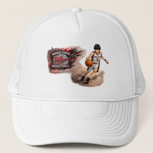Monte Vista Basketball Anime Spieler Trucker Hut # Truckerkappe