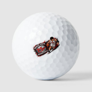 Monte Vista Basketball Golf Ball – Benutzerdefinie