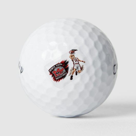 Monte Vista Basketball Golfball  (Vorderseite)