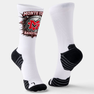 Monte Vista Basketball Socken