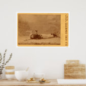 Monte Ward Baseball Card 1889 Poster (Küche)