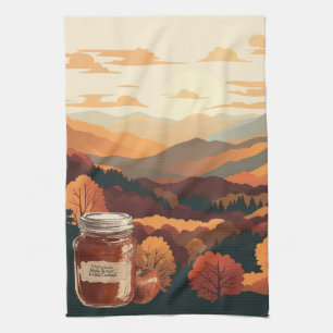 Montebello VA Blue Ridge Mountains Apfelbutter Geschirrtuch