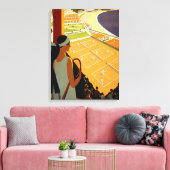 Montecarlo Leinwanddruck (Insitu (Wohnzimmer))