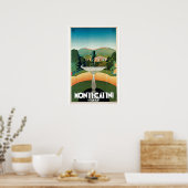 Montecatini Italien Vintag Italien Reisen Poster (Küche)