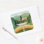 Montecatini Quadratischer Aufkleber (Umschlag)