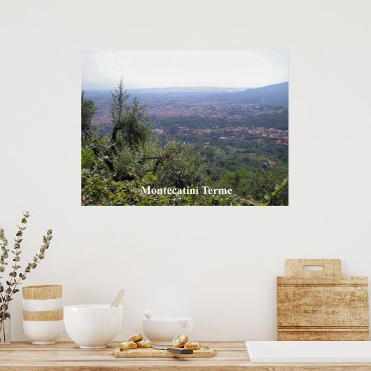 Montecatini Terme Poster (Küche)