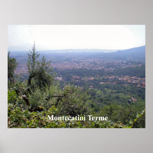 Montecatini Terme Poster (Vorne)