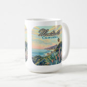 Montecito California Santa Barbara Küste Kaffeetasse (VorderseiteRechts)