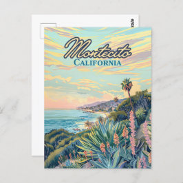 Montecito California Santa Barbara Küste Postkarte