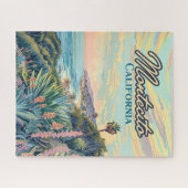 Montecito California Santa Barbara Küste Puzzle (Horizontal)
