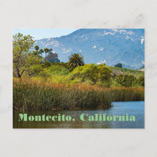 Montecito, Kalifornien Postkarte (Vorderseite)