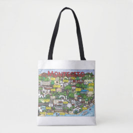 Montecito Karte Tote Bag Tasche