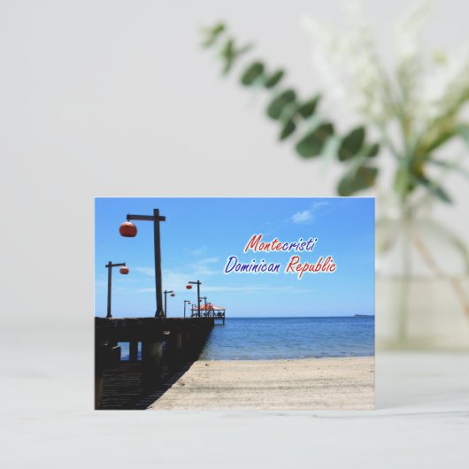 Montecristi Dominikanische Republik PostCard Postkarte (Stehend Vorderseite)