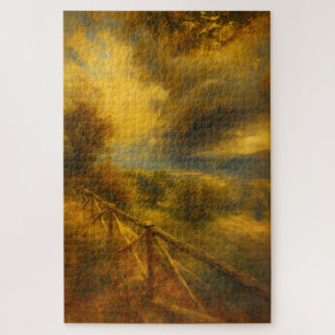 Montefalco Italien Turner-Stil Kunstpuzzle Puzzle