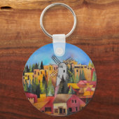 Montefiore Windmill Schlüsselanhänger (Vorderseite)