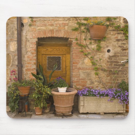 Montefollonico, Val d'Orcia, Provinz Siena, 2 Mousepad (Vorne)