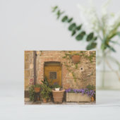 Montefollonico, Val d'Orcia, Provinz Siena, 2 Postkarte (Stehend Vorderseite)