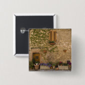 Montefollonico, Val d'Orcia, Provinz Siena, Button (Vorne & Hinten)