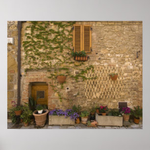 Montefollonico, Val d'Orcia, Provinz Siena, Poster