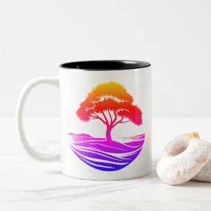Montego Bay Golf-Tasse mit individuellem Design Zweifarbige Tasse