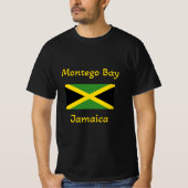 Montego Bay Jamaica - Jamaikanischer T - Shirt (Vorderseite)