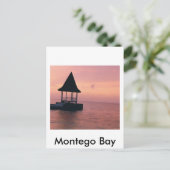 Montego Bay Jamaica Postkarte (Stehend Vorderseite)