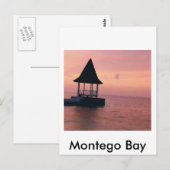 Montego Bay Jamaica Postkarte (Vorne/Hinten)