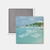 Montego Bay Jamaica Travel Foto Souvenir Magnet (Vorderseite/Rückseite)