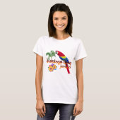 Montego Bay Jamaica Tropfapfel T-Shirt (Vorne ganz)