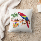 Montego Bay Jamaica Tropical Parrot Kissen (Decke)