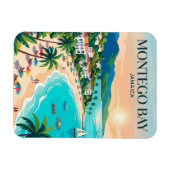 Montego Bay Jamaika Magnet (Horizontal)