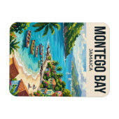 Montego Bay Jamaika Magnet (Horizontal)