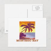 Montego Bay, Jamaika Postkarte (Vorne/Hinten)