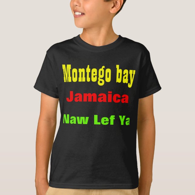 Montego Bay, Jamaika T-Shirt (Vorderseite)