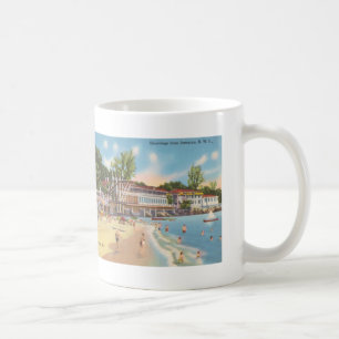 Montego Bay, Jamaika Vintages Foto - Doctor's Cave Kaffeetasse