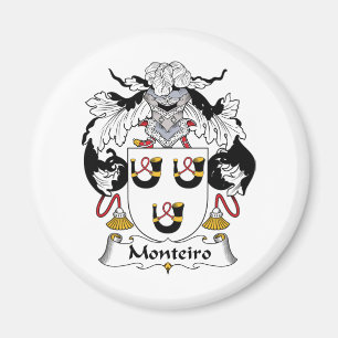 Monteiro Familienwappen Magnet