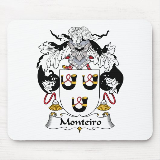 Monteiro Familienwappen Mousepad (Vorne)
