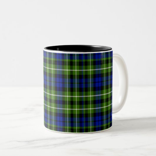 Monteith ScottishTartan Zweifarbige Tasse (VorderseiteRechts)