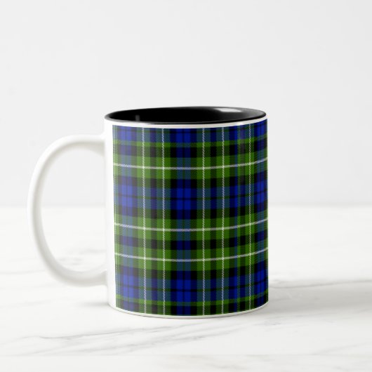 Monteith ScottishTartan Zweifarbige Tasse (Links)