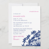 MONTELUCIA Einladung fuchsia n2vy (Vorderseite)