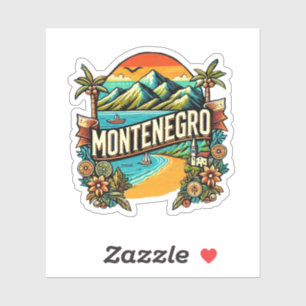 Montenegro Aufkleber