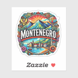 Montenegro Aufkleber