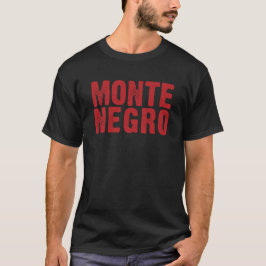 Montenegro Balkan-Land Design T-Shirt