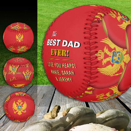 Montenegro Bester Vater, patriotisch, Montenegro F Baseball