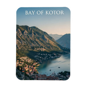 Montenegro Bucht von Kotor Reise Magnet