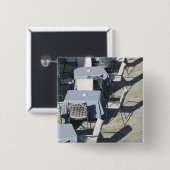 Montenegro, Budva. Budva Old Town / Stari Grad Button (Vorne & Hinten)
