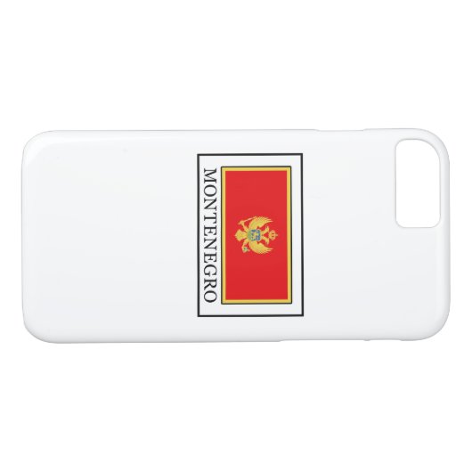 Montenegro Case-Mate iPhone Hülle (Rückseite (Horizontal))