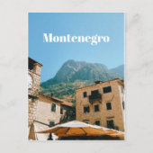Montenegro Cityscape  Postkarte (Vorderseite)